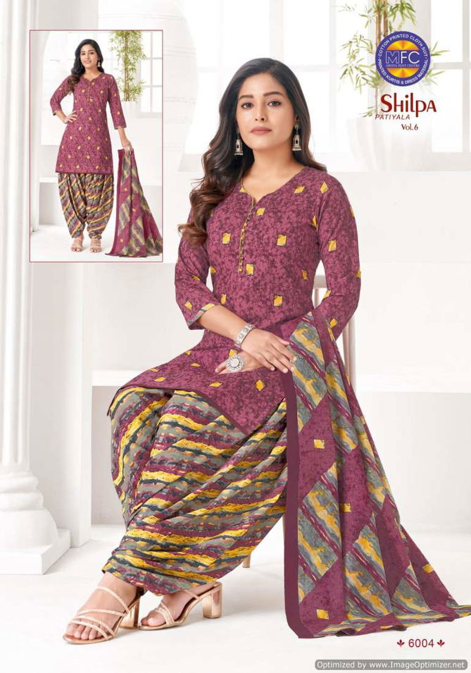 Shilpa Vol 6 By Mfc Daily Wear Cotton Printed Dress Material Wholesale Clothing Suppliers In India
